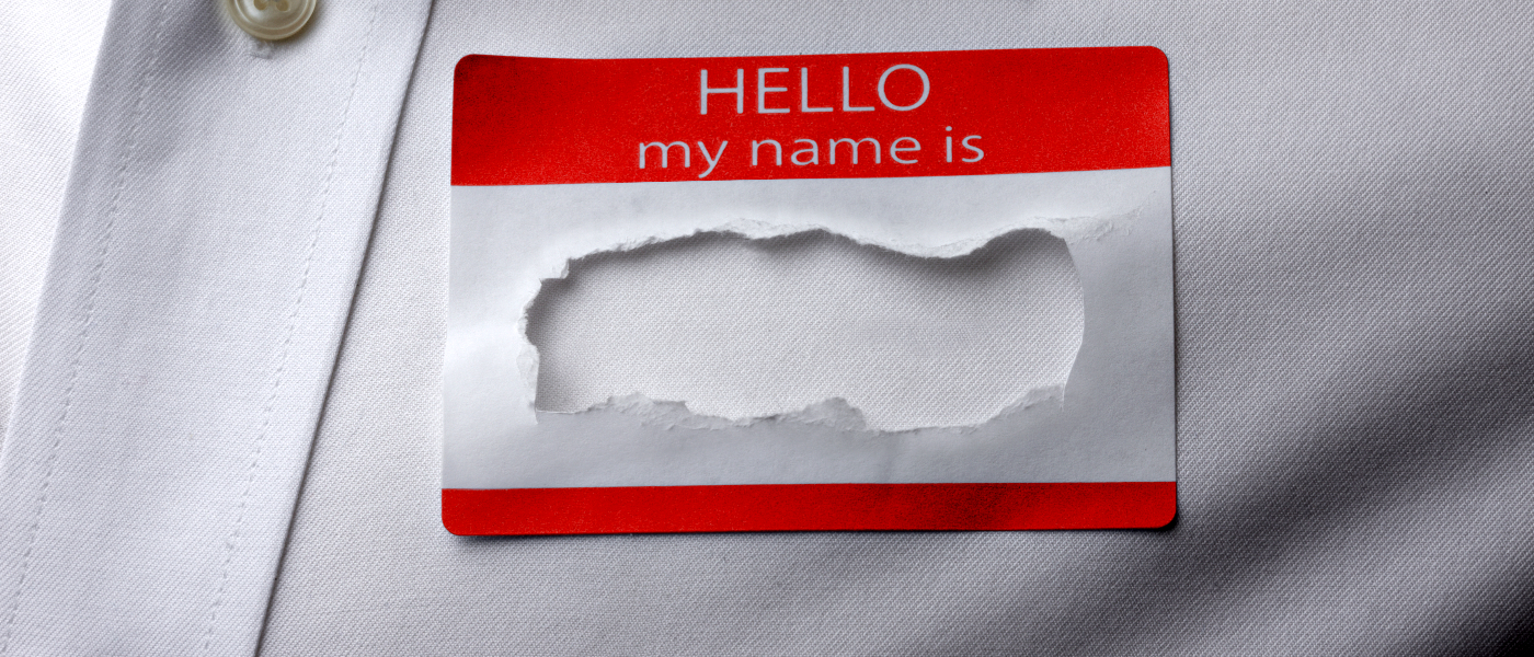 Nametag on Shirt